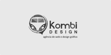 Evolução do logo antigo da Agência Kombi