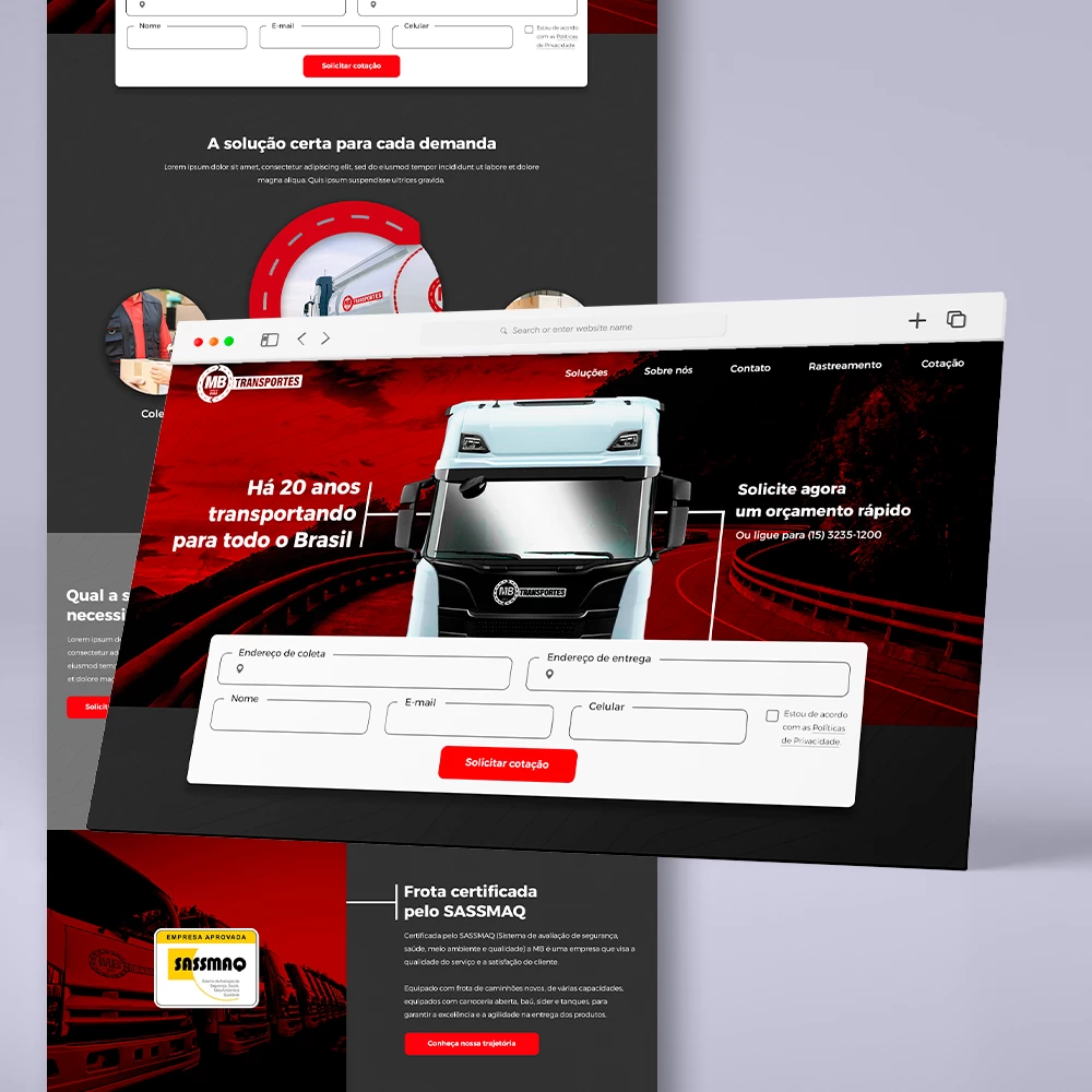 Projeto MB Transportes