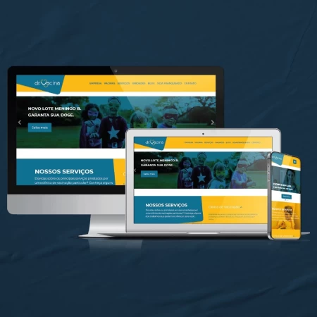 Projeto Website área saúde