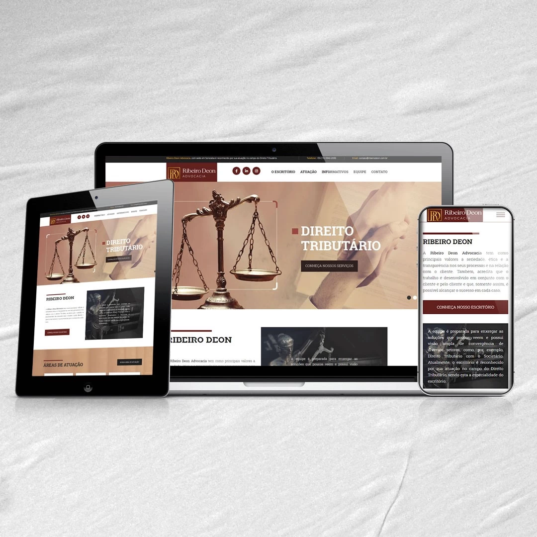 Projeto Website Advocacia B2B
