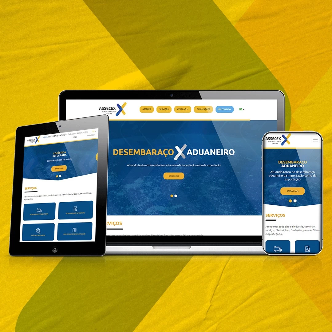 Projeto Website institucional B2B